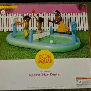 Sun Squad Inflatable Sports Play Center